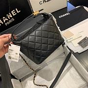 Chanel | Small Lambskin Hobo Black Bag - AS1745 - 15 x 15 x 12 cm - 5