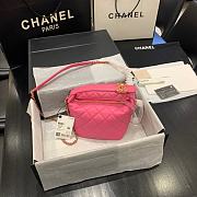 Chanel | Small Lambskin Hobo Pink Bag - AS1745 - 15 x 15 x 12 cm - 1