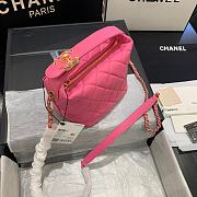 Chanel | Small Lambskin Hobo Pink Bag - AS1745 - 15 x 15 x 12 cm - 3