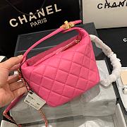 Chanel | Small Lambskin Hobo Pink Bag - AS1745 - 15 x 15 x 12 cm - 2