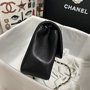 Chanel | 1992 vertical quilt CC Black shoulder bag - AS1499 - 23 x 14 x 7cm - 3
