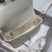 Chanel | White Flap Bag - AS2273 - 20 x 6 x 12 cm - 3