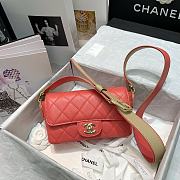 Chanel | Pink Flap Bag - AS2273 - 20 x 6 x 12 cm - 4