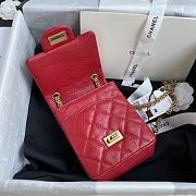 Chanel | Small Red 2.55 Flap Bag - AS1961 - 17 x 13 x 5.5cm - 4