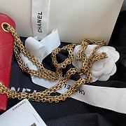 Chanel | Small Red 2.55 Flap Bag - AS1961 - 17 x 13 x 5.5cm - 5