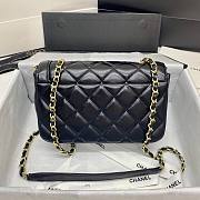 Chanel | Flap Bag Black - AS2058 - 23 x 15 x 7.5 cm - 6