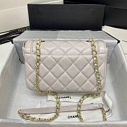 Chanel | Flap Bag Corn Flower - AS2058 - 23 x 15 x 7.5 cm - 5