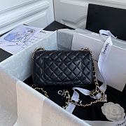Chanel | Coco Black Charms Bag - AS2326 - 20 x 12 x 6 cm - 3