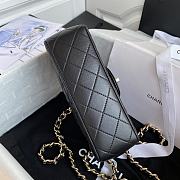 Chanel | Coco Black Charms Bag - AS2326 - 20 x 12 x 6 cm - 5