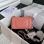 Chanel | Coco Apricot Charms Bag - AS2326 - 20 x 12 x 6 cm - 5