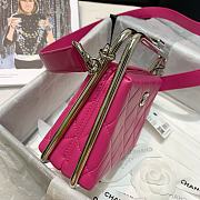 Chanel | Sheepskin Leather Clutch Bag Pink - AS1732 - 18 x 19.5 x 8.5 cm - 4