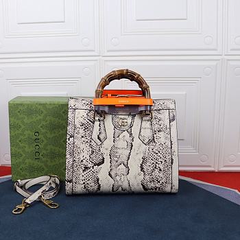 Gucci | Diana medium python tote bag - 660195 - 27 x 24 x 11 cm