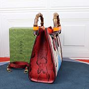 Gucci | Diana medium red python tote bag - 660195 - 27 x 24 x 11 cm - 2