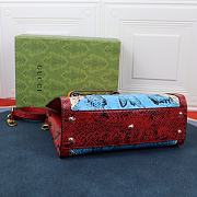 Gucci | Diana medium red python tote bag - 660195 - 27 x 24 x 11 cm - 4