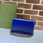 Gucci | Dionysus mini blue chain bag - 401231 - 20 x 13.5 x 3 cm - 2