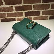 Gucci | Dionysus Small Shoulder Bag Green - 400249 - 28 x 18 x 9 cm - 5