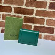 Gucci | Diana card case wallet Green - 658244 - 11 x 8 x 2.5 cm - 4
