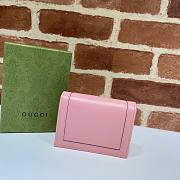 Gucci | Diana card case wallet Pink - 658244 - 11 x 8 x 2.5 cm - 4