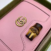 Gucci | Diana card case wallet Pink - 658244 - 11 x 8 x 2.5 cm - 3