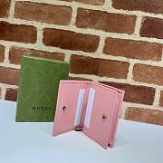 Gucci | Diana card case wallet Pink - 658244 - 11 x 8 x 2.5 cm - 2