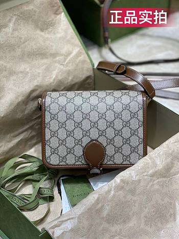 GUCCI | Mini shoulder bag with Interlocking G - 671620 - 20 cm