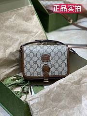 GUCCI | Mini shoulder bag with Interlocking G - 671620 - 20 cm - 3