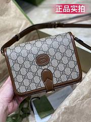 GUCCI | Mini shoulder bag with Interlocking G - 671620 - 20 cm - 5