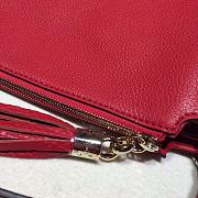 GUCCI | Soho Large Leather Hobo Red - 408825 - 35 x 30 x 15 cm - 3
