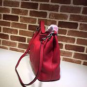 GUCCI | Soho Large Leather Hobo Red - 408825 - 35 x 30 x 15 cm - 5