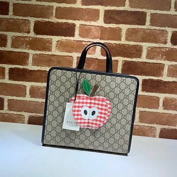 GUCCI | Children's tote bag with apple - ‎648797 - 28 x 25 x 11 cm