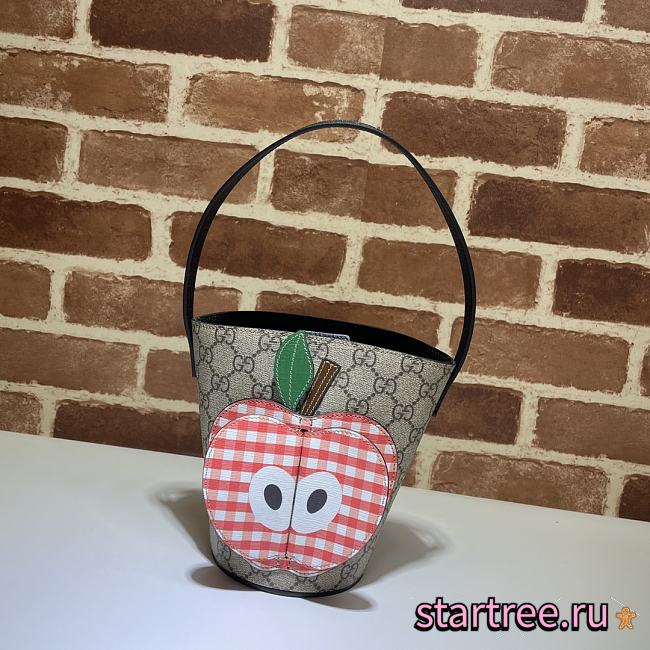 GUCCI | Children's bucket bag with apple - 653954 - 11 x 16.5 x 11 cm - 1