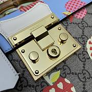 Gucci | Les Pommes Padlock small bag - ‎603221 - 24 x 17 x 10 cm - 4
