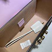 Gucci | Les Pommes Padlock small pink bag - ‎603221 - 24 x 17 x 10 cm - 5
