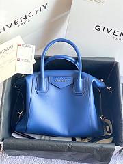 GIVENCHY |  Small Antigona Soft bag In Dark Blue - BB50F3 - 30 x 8 x 25 cm - 6