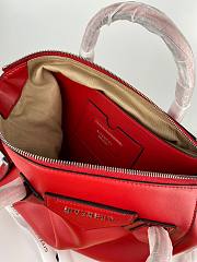 GIVENCHY | Small Antigona Soft bag In Red - BB50F3 - 30 x 8 x 25 cm - 6