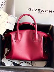 GIVENCHY | Small Antigona Soft bag In Red Rose - BB50F3 - 30 x 8 x 25 cm - 3