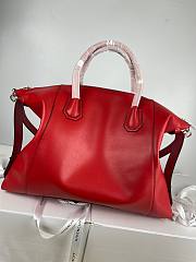 GIVENCHY | Medium Antigona Soft bag In Red - BB50F2 - 45 x 9 x 35 cm - 5