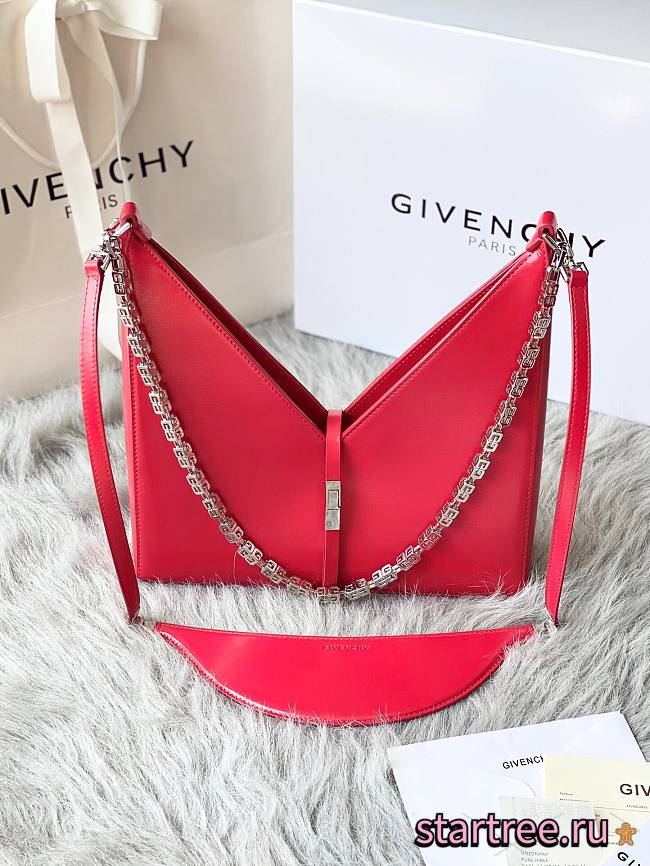 GIVENCHY | Small Cut Out Bag In Red - BB50GT - 27x27x6cm - 1