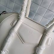 GIVENCHY | Mini Antigona Lock Bag In White - BB50GW - 23x19x13 cm - 6