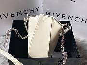 GIVENCHY |  Mini Antigona Vertical bag In White - BBU01R - 20 x 10 x 8.5 cm - 3