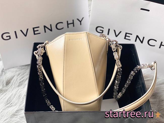 GIVENCHY |  Mini Antigona Vertical bag In Creme - BBU01R - 20 x 10 x 8.5 cm - 1