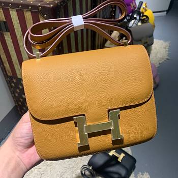 Hermes | Constance Mini Caramel Bag - 19cm