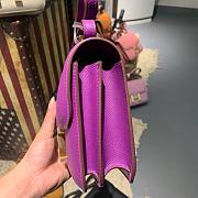 Hermes | Constance Mini Purple Bag - 19cm - 4