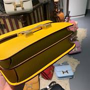 Hermes | Constance Mini Yellow Bag - 19cm - 4