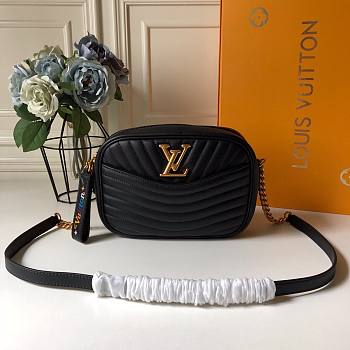 Louis Vuitton | New Wave Camera Black Bag - M58677 - 21.5 x 15.5 x 6 cm