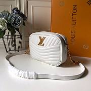 Louis Vuitton | New Wave Camera White Bag - M58677 - 21.5 x 15.5 x 6 cm - 4