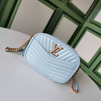 Louis Vuitton | New Wave Camera Blue Bag - M58677 - 21.5 x 15.5 x 6 cm