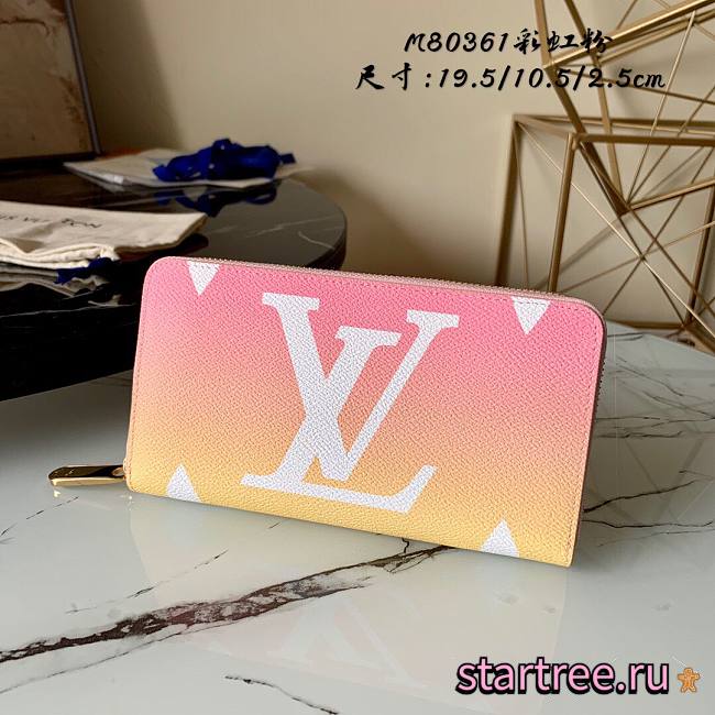 Louis Vuitton | emblematic Zippy wallet - M80361 - 19.5 x 10.5 x 2.5 cm - 1