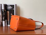 Hermès | Picotin Lock 18 Tressage Orange - 18 cm - 4