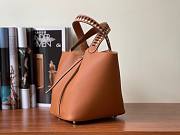 Hermès | Picotin Lock 18 Tressage Brown/Blue - 18 cm - 4